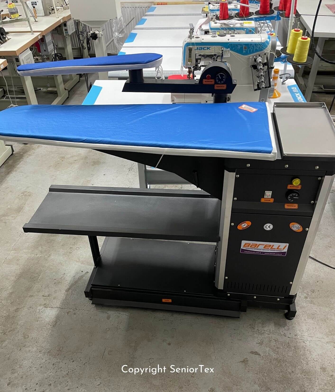 Masa de calcat industriala cu manecar SENIORTEX