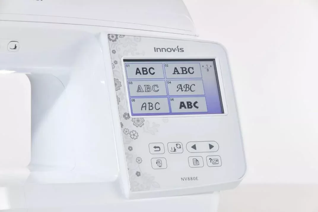 BROTHER INNOV IS 880E Masina de brodat SENIORTEX 13