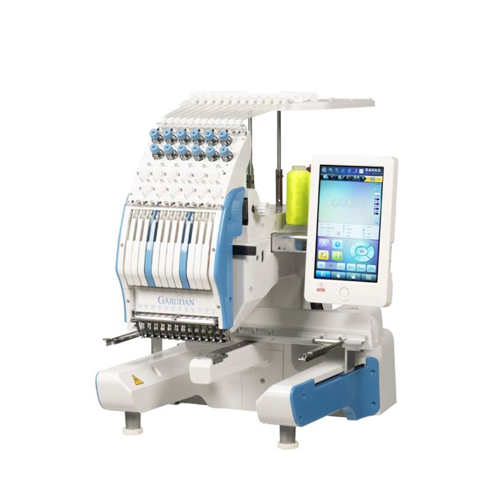 GARUDAN GES D-1201 HOBBY+ - Masina de brodat 1 cap si 12 ace SENIORTEX