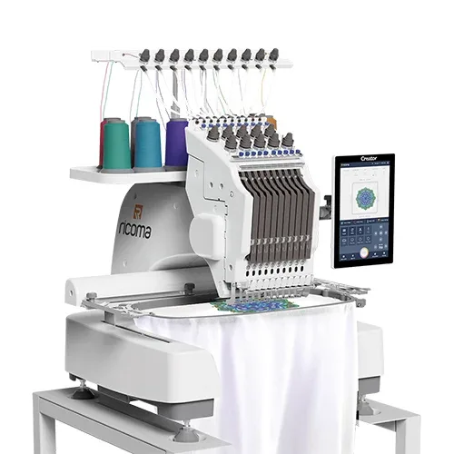 RICOMA EM 1010S Masina de brodat cu 1 cap si 10 ace 8