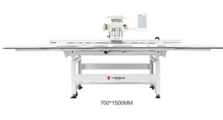 YESHI 1201F Masina brodat cu 1 cap 12 ace, arie foarte mare de brodare 700X1500