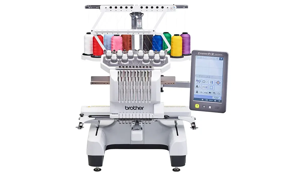 Masina de brodat semi profesionala cu 10 ace BROTHER PR1060W